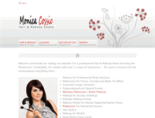 Tablet Screenshot of monicacossio.com
